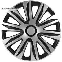 Poklice na kola 16"model Nardo (barva st��brn�/�ern�) - 4 kusy