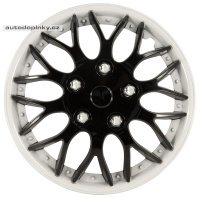 Poklice na kola 14"model Missouri (barva �ern�/b�l� l�mec) - 4 kusy