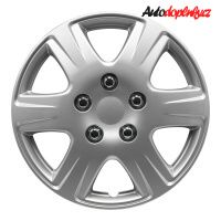 Poklice na kola 15" model LOUISIANA (barva silver) - 4 kusy Poklice na kola 15" model LOUISIANA (barva silver) - 4 kusy