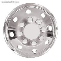 Poklice na kola 16" model Utah (barva Chrom) - 4 kusy
