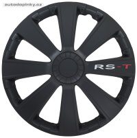 Poklice na kola 14" model RS-T (barva černá) - 4 kusy Poklice na kola 14" model RS-T (barva černá) - 4 kusy