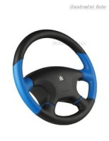 ISOTTA potah volantu CLASSIC kůže černomodrý Renault Megane I -- rok výroby 96-2003 (určeno pro 3 ramenný volant) ISOTTA potah volantu CLASSIC kůže černomodrý Renault Megane I -- rok výroby 96-2003 (určeno pro 3 ramenný volant)