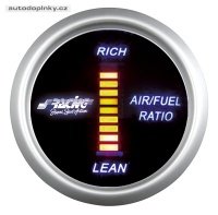 SIMONI RACING Digital měřič sytosti palivové směsi ( poměr vzduchu a paliva ) montážní průměr 52 mm -- modré osvětlení čísel SIMONI RACING Digital měřič sytosti palivové směsi ( poměr vzduchu a paliva ) montážní průměr 52 mm -- modré osvětlení čísel