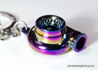 Přívěsek na klíče - turbo, Titan Přívěsek na klíče - turbo, Titan