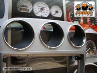 EVO RINGS dodatkové rámečky přístrojů z leštěného hliníku Alfa Romeo 156 ( počet dílů v sadě 3 ) EVO RINGS dodatkové rámečky přístrojů z leštěného hliníku Alfa Romeo 156 ( počet dílů v sadě 3 )