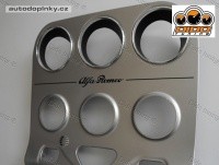 EVO RINGS dodatkové rámečky na středovou konzolu Alfa Romeo GTV -- rok výroby 99-2003 ( počet dílů v sadě 3 ) EVO RINGS dodatkové rámečky na středovou konzolu Alfa Romeo GTV -- rok výroby 99-2003 ( počet dílů v sadě 3 )
