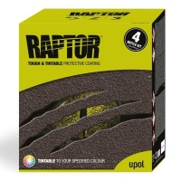 RAPTOR U-POL Liner - univerzální ochranný nástřik barvitelný 4x750ml+1l tužidlo RAPTOR U-POL Liner - univerzální ochranný nástřik barvitelný 4x750ml+1l tužidlo