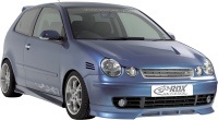 RDX Racedesign přední spoiler (ABS plast) VW Polo 9N -- rok výroby 2001-05 RDX Racedesign přední spoiler (ABS plast) VW Polo 9N -- rok výroby 2001-05
