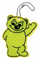 Přívěšek reflexní BEAR - žlutý Přívěšek reflexní BEAR - žlutý