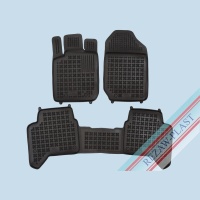 Gumové vaničky do interiéru vozu Ford Ranger IV 4dv. -- rok výroby 2011-2015 (3-dílná sada) Gumové vaničky do interiéru vozu Ford Ranger IV 4dv. -- rok výroby 2011-2015 (3-dílná sada)