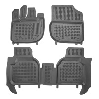 Gumov� vani�ky do interi�ru vozu Honda HR-V III e:HeV Advance / Elegance -- od roku v�roby 2021- (3-d�ln� sada)