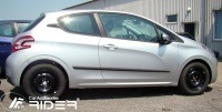 Boční ochranné lišty dveří typ 18 Peugeot 208 3dv. -- od roku výroby 2012- Boční ochranné lišty dveří typ 18 Peugeot 208 3dv. -- od roku výroby 2012-