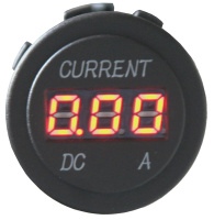 Digitální ampérmetr 0-10A červený Digitální ampérmetr 0-10A červený