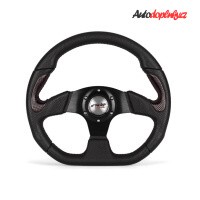Sportovn� volant X2 pr�m�r 330mm PUR - barva �ern�