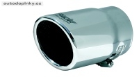 Simoni Racing koncovka výfuku oválná nerez (rozměr 75x80mm, délka 120mm) Simoni Racing koncovka výfuku oválná nerez (rozměr 75x80mm, délka 120mm)