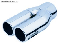 Simoni Racing koncovka výfuku dvojitá kulatá nerez (průměr 2x63mm, délka 210mm) Simoni Racing koncovka výfuku dvojitá kulatá nerez (průměr 2x63mm, délka 210mm)