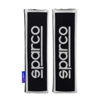 SPARCO návleky na pásy barva šedá/černá SPARCO návleky na pásy barva šedá/černá