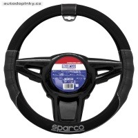 SPARCO potah volantu UNI design Sport 3 barva černá/šedá SPARCO potah volantu UNI design Sport 3 barva černá/šedá