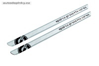 SPARCO dveřní lišty UNI rozměr 450x40mm barva ALU/černá SPARCO dveřní lišty UNI rozměr 450x40mm barva ALU/černá