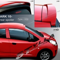 Zadní spoiler kšilt nad okno Chevrolet Spark hatchback -- od roku výroby 03/2010- Zadní spoiler kšilt nad okno Chevrolet Spark hatchback -- od roku výroby 03/2010-