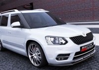 Přední spoiler nárazníku Škoda Yeti facelift -- od roku výroby 2014- (černý lesklý) Přední spoiler nárazníku Škoda Yeti facelift -- od roku výroby 2014- (černý lesklý)