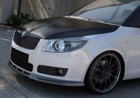 Spoiler předního nárazníku DTM Škoda Fabia II -- rok výroby 2007-09 (černý lesklý) Spoiler předního nárazníku DTM Škoda Fabia II -- rok výroby 2007-09 (černý lesklý)