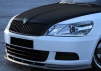 Spoiler p�edn�ho n�razn�ku DTM �koda Octavia II facelift -- rok v�roby 2009-12 (�ern� leskl�)