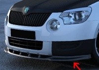 Spoiler předního nárazníku DTM Škoda Yeti (černý lesklý) Spoiler předního nárazníku DTM Škoda Yeti (černý lesklý)