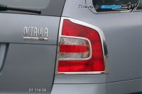 Rámeček zadních světel chrom Škoda Octavia II Facelift Combi -- od roku výroby 2008- Rámeček zadních světel chrom Škoda Octavia II Facelift Combi -- od roku výroby 2008-