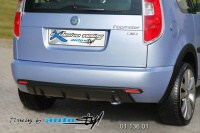 Zadn� difusor Sport - �ern� des�n �koda Roomster