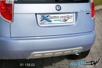 Zadní difusor - barva stříbrná Škoda Roomster Zadní difusor - barva stříbrná Škoda Roomster