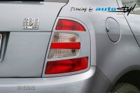 Rámeček zadních světel Škoda Fabia -- do roku výroby -8/2004 Rámeček zadních světel Škoda Fabia -- do roku výroby -8/2004