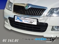 Lišta nad nasávací mřížku - černý desen Škoda Octavia II facelift -- od roku výroby 2008- Lišta nad nasávací mřížku - černý desen Škoda Octavia II facelift -- od roku výroby 2008-