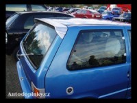 Zadní spoiler kšilt nad okno Fiat Uno -- rok výroby 83-89 Zadní spoiler kšilt nad okno Fiat Uno -- rok výroby 83-89