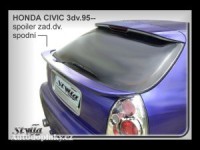 Zadní spoiler křídlo Honda Civic 3dv. -- rok výroby 95-00 Zadní spoiler křídlo Honda Civic 3dv. -- rok výroby 95-00