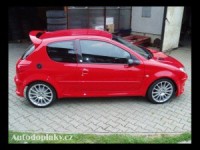Zadní spoiler kšilt nad okno Peugeot 206 (340-0812) Zadní spoiler kšilt nad okno Peugeot 206 (340-0812)