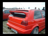 Zadní spoiler křídlo VW Golf II -- rok výroby 83-91 Zadní spoiler křídlo VW Golf II -- rok výroby 83-91
