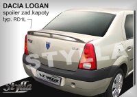 Zadn� spoiler k��dlo Dacia Logan