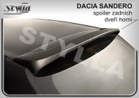Zadní spoiler kšilt nad okno Dacia Sandero Zadní spoiler kšilt nad okno Dacia Sandero