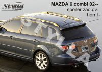 Zadní spoiler kšilt nad okno Mazda 6 combi -- rok výroby 2002-2008 Zadní spoiler kšilt nad okno Mazda 6 combi -- rok výroby 2002-2008