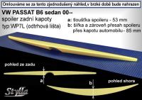 Zadní spoiler odtrhová hrana VW Passat B5 -- rok výroby 95-04 Zadní spoiler odtrhová hrana VW Passat B5 -- rok výroby 95-04