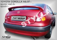 Zadní spoiler křídlo Toyota Corolla hatchback -- rok výroby 97-01 Zadní spoiler křídlo Toyota Corolla hatchback -- rok výroby 97-01