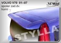 Zadní spoiler kšilt nad okno Volvo V70 -- rok výroby 01-07 Zadní spoiler kšilt nad okno Volvo V70 -- rok výroby 01-07