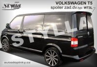 Zadní spoiler kšilt nad okno VW T5 (dvojkřídlé 5-té dveře) -- od roku výroby 2003- Zadní spoiler kšilt nad okno VW T5 (dvojkřídlé 5-té dveře) -- od roku výroby 2003-