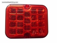 Mlhovka zadní 19LED červená 12V Mlhovka zadní 19LED červená 12V