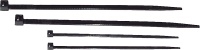Vázací pásek černý 7 x 200 mm, 100 ks Vázací pásek černý 7 x 200 mm, 100 ks