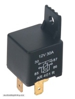 SPÍNACÍ relé 12V, 30A, s rezistorem SPÍNACÍ relé 12V, 30A, s rezistorem