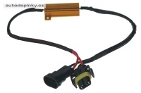 Rezistor pro ��rovku H8 a H11 12V/21W, 6 ohm, hlin�kov� pouzdro