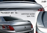 Zadní spoiler křídlo Peugeot 301 -- od roku výroby 2012- Zadní spoiler křídlo Peugeot 301 -- od roku výroby 2012-