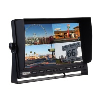 AHD monitor 10,1" s kvadrátorem a s 4x4PIN vstupy AHD monitor 10,1" s kvadrátorem a s 4x4PIN vstupy